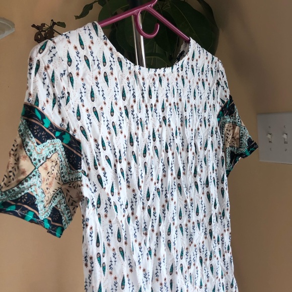 Printed T-Shirt Dress - Picture 2 of 3